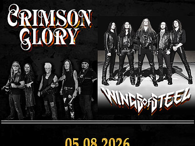 Image: Crimson Glory & Wings Of Steel