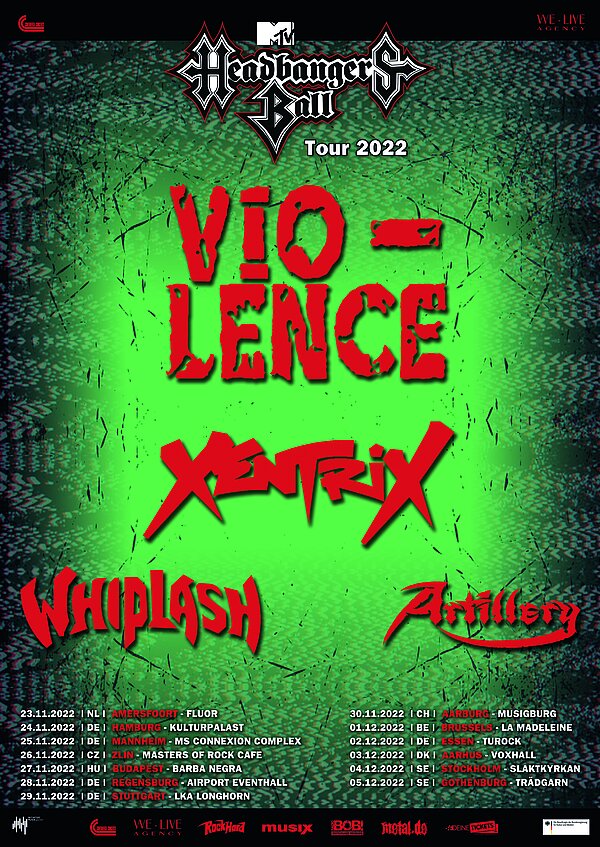 Image: MTV Headbanger's Ball Tour 2022