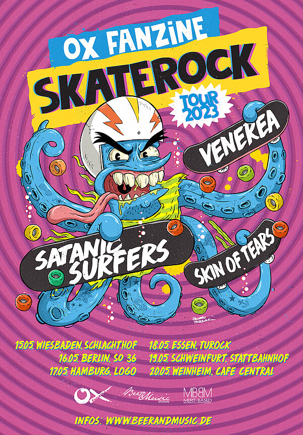 Image: OX Fanzine SkateRock Tour 2023