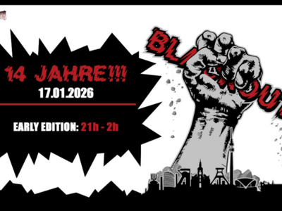 Blackout! - die Metalparty - 14 jähriges Jubiläum! - EARLY EDITION! Image: Blackout! - die Metalparty - 14 jähriges Jubiläum! - EARLY EDITION!