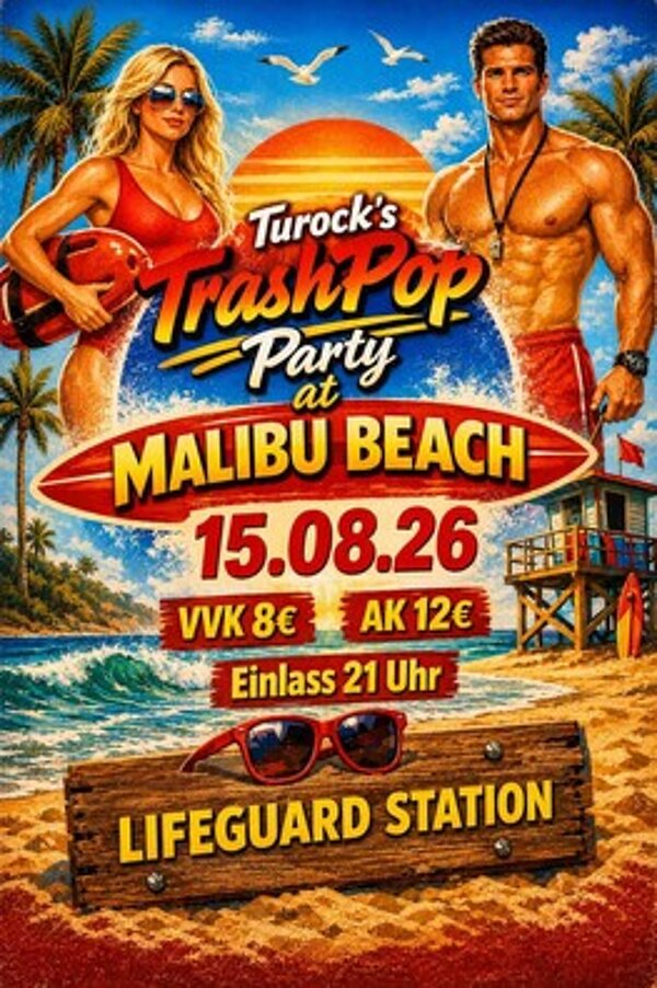 Image: turock Trashpop Party at Malibu Beach